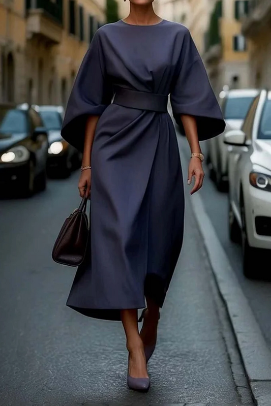 Sylvie | Flowing Wide-Sleeved Dress